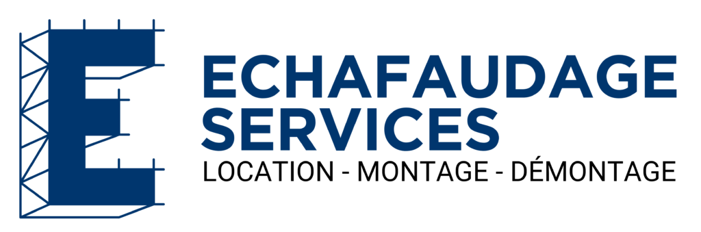 Logo d'échafaudage services, marque fille du Groupe DK, en couleurs